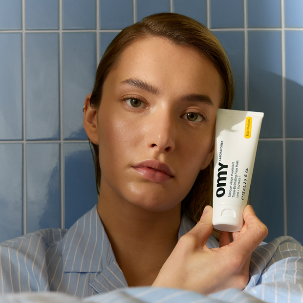 Masque visage tri-exfoliant