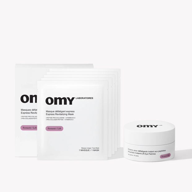 パック・フェイスマスク on: myskin Express Revitalizing Mask Instant-Lift – Omy Laboratoires