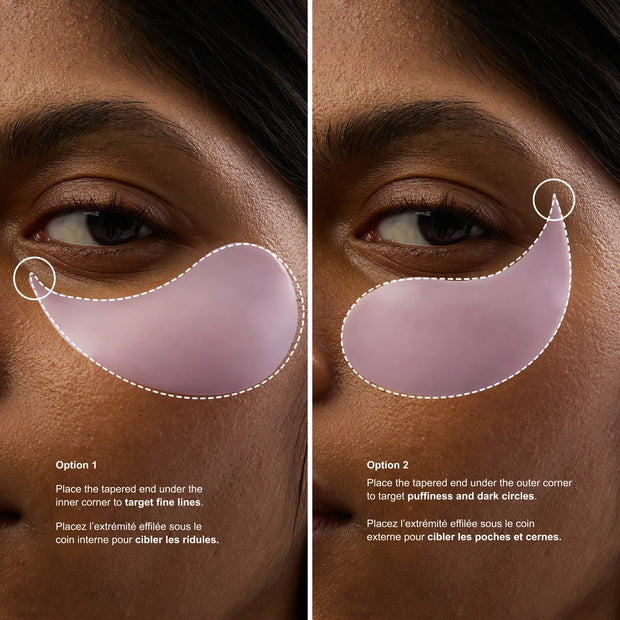 Patchs pour les yeux défatiguants express - Instant-Lift ™ - Pot